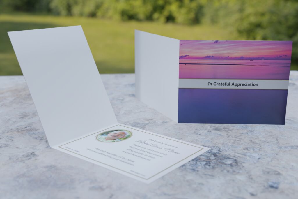 Scenic Acknowledgement Card